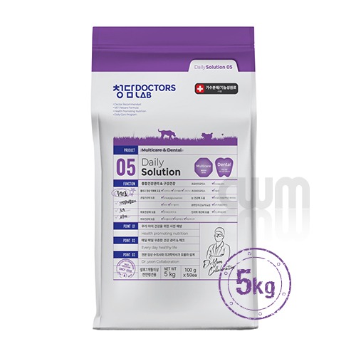 청담닥터스랩 데일리솔루션05 사료 멀티&덴탈5kg