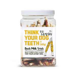 ThinkYourDogTeeth 오리딩고(통)스틱50p