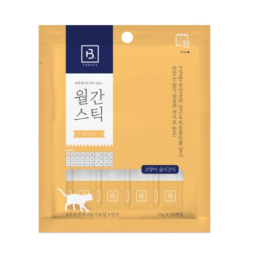 브리더랩 월간스틱(닭가슴살)30p
