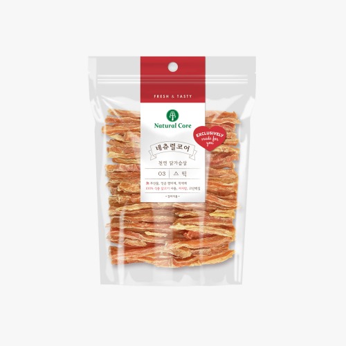 네츄럴코어 천연 치킨스틱180g