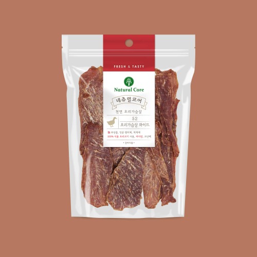 네츄럴코어 천연 오리가슴살와이드120g