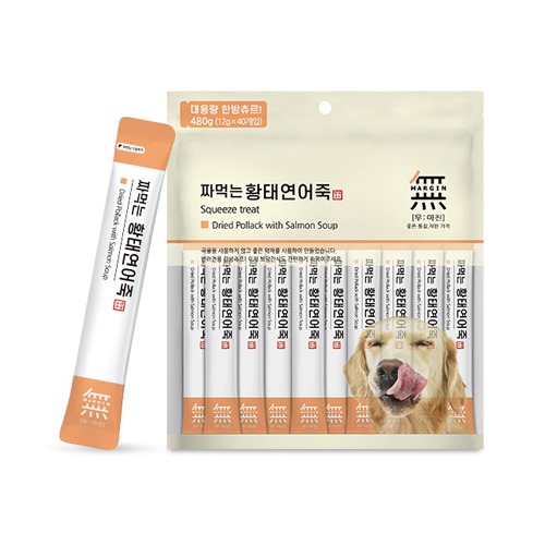 바우와우 無마진 독 짜먹는황태연어죽35p