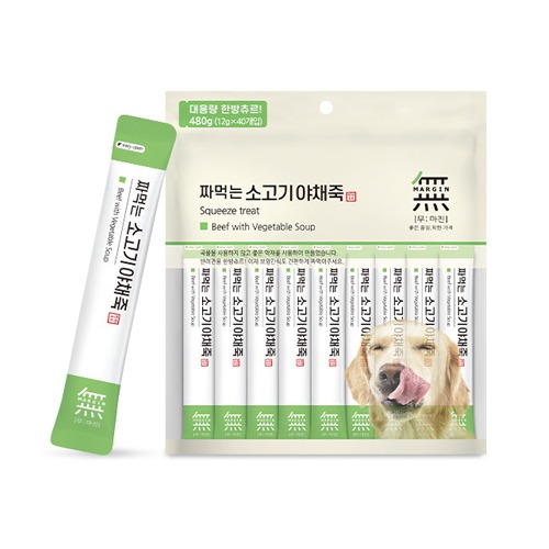 바우와우 無마진 독 짜먹는소고기야채죽35p