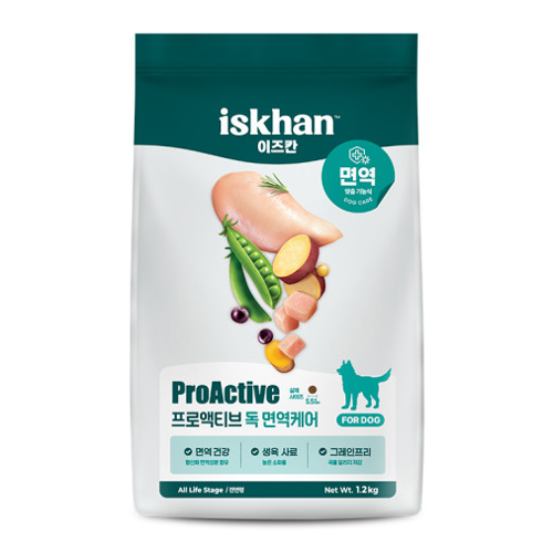 이즈칸 독 프로액티브 면역케어1.2kg