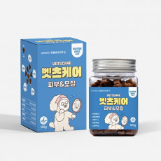 버러독 벳츠케어 영양제(피부&모질)160g