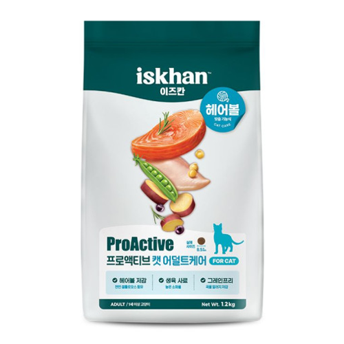 이즈칸 캣 프로액티브 어덜트1.2kg
