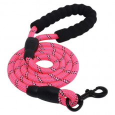 펫도널드 독 클라임리드줄-핑크(S)8mm