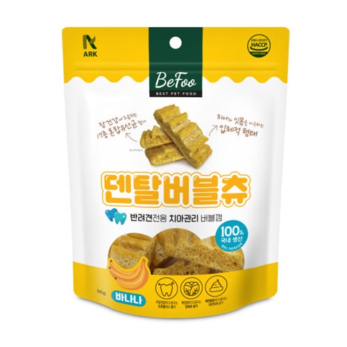 베푸 덴탈버블츄(바나나)96g