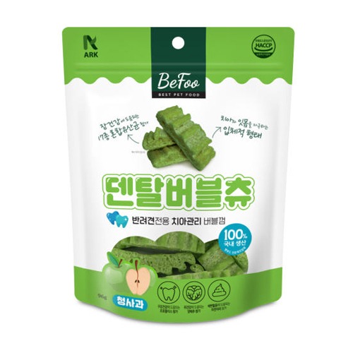 베푸 덴탈버블츄(청사과)96g