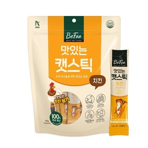 베푸 맛있는캣스틱30p (치킨)