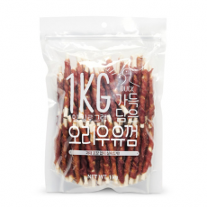 슈퍼츄 가득담은오리우유껌스틱1kg