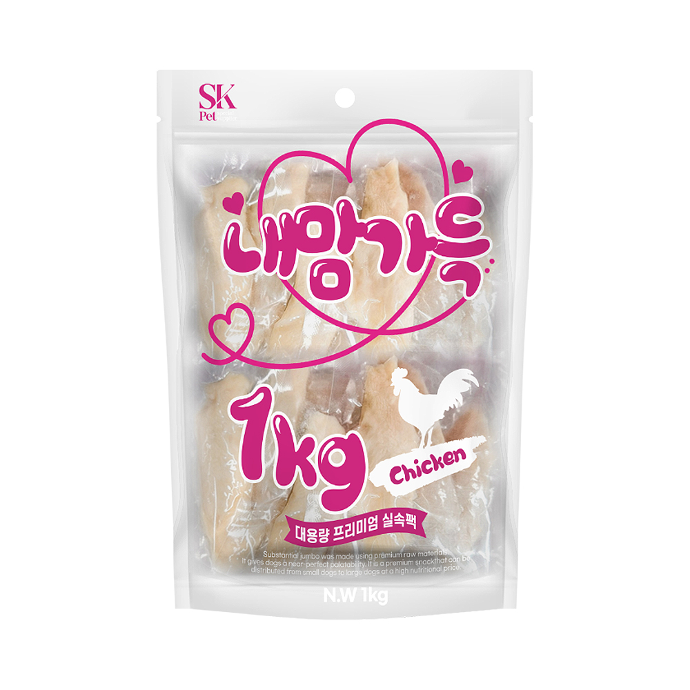 내맘가득1kg (순살닭가슴살)